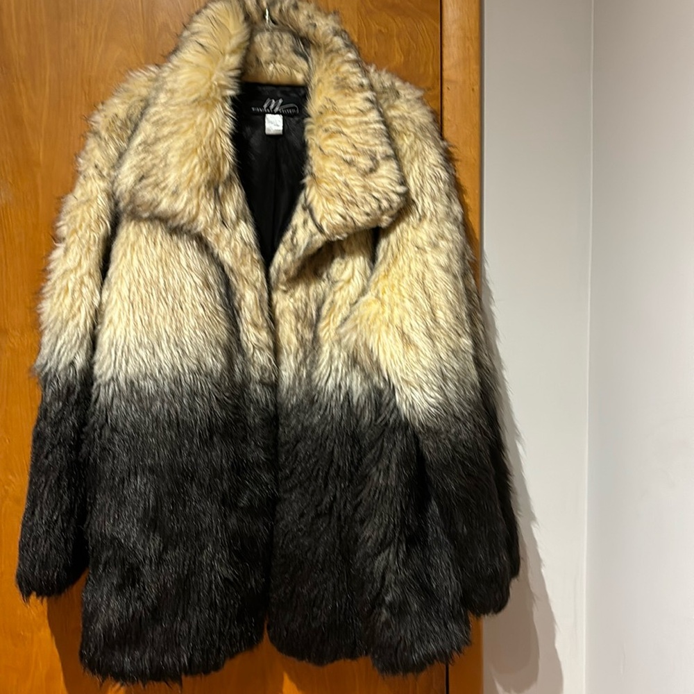 Midnight velvet faux fur